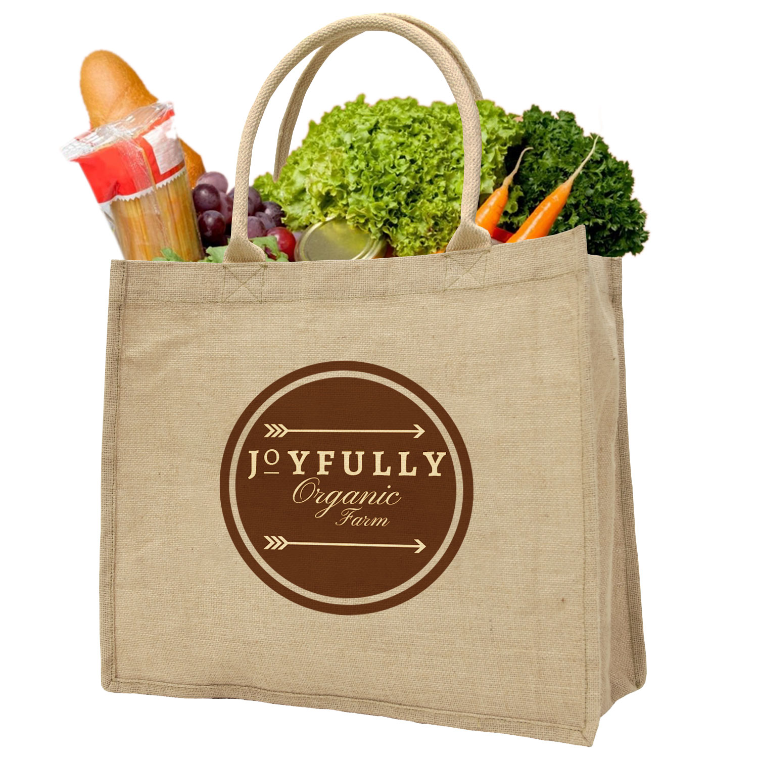 Jute Grocery Tote